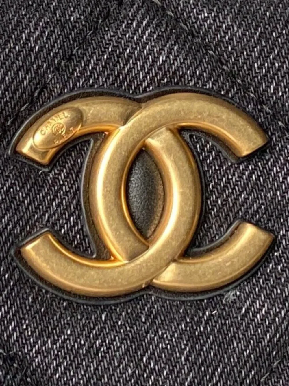 Chanel 26C Denim Shopping Bag